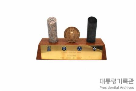 한미 1군단 기념패 이미지