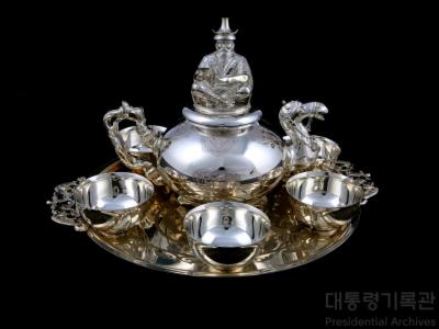 銀 다기(세트) 이미지