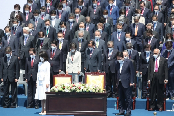 제20대 윤석열 대통령 취임식 사진