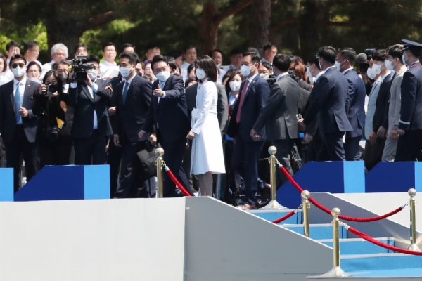 제20대 윤석열 대통령 취임식 사진