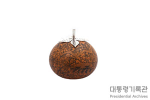 표주박 공예품[Carved Gourd]  이미지