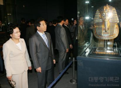 대통령행사-해외순방(이집트) ㅡ 국립중앙박물관시찰 썸네일
