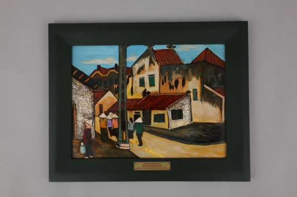 (액자) `베트남 옻칠공예(Vietnamese Lacquerware)` 미술품 이미지