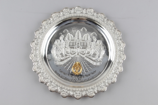 `앙코르와트` 문양 은제 장식품 이미지